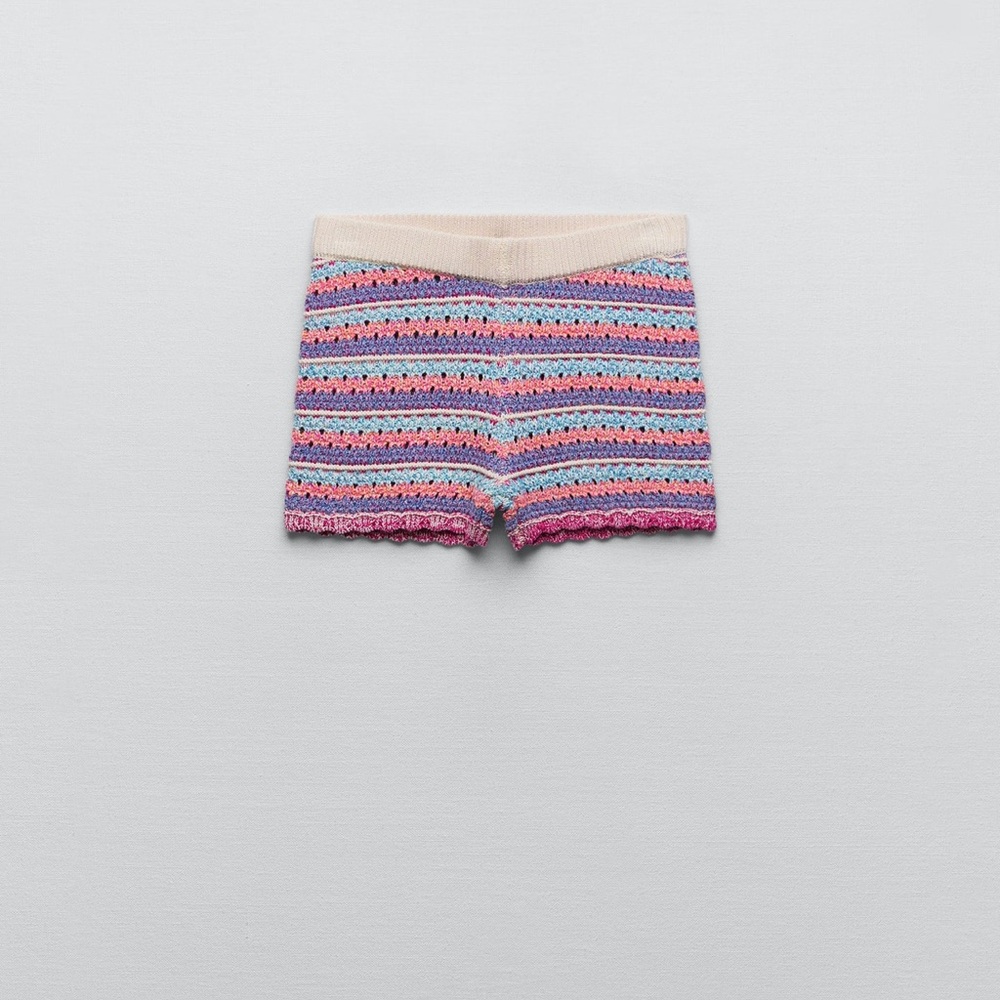 Crochet shorts